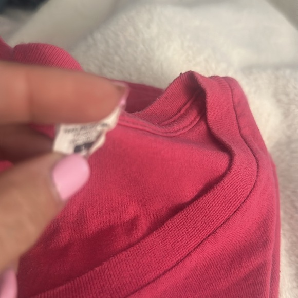 Dutch Bros Women’s Dutch Mafia Pink Gray SMALL+MEDIUM+LARGE VINTAGE RARE V-NecK - Picture 7 of 7